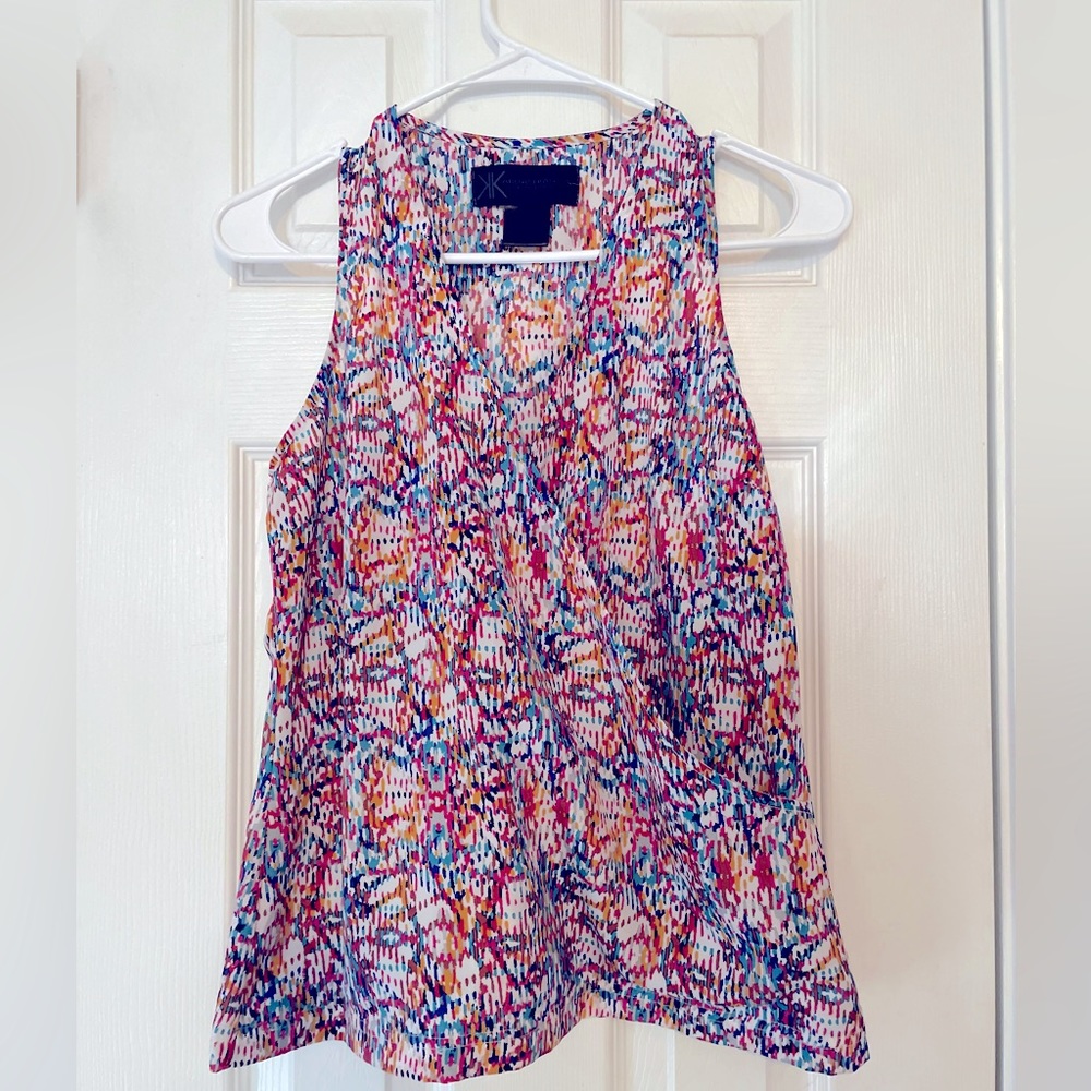 Kardashian Kollection Colorful Tank Top